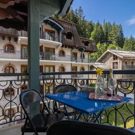 Le Cristal Lognan 8 Mountain View & Free Wifi - Happy 公寓 霞慕尼
